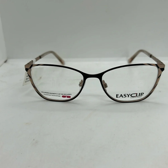 Easy Clip EC591 52-16-135 Eyeglasses Glasses Frames. New - Picture 3 of 8